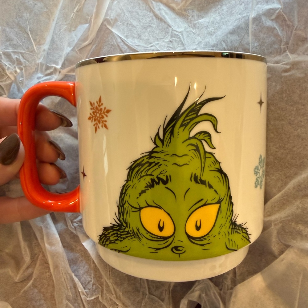🎄 Lenox Merry Grinchmas™ Stacking Mugs – Set of 4 🎄 - Picture 6 of 8